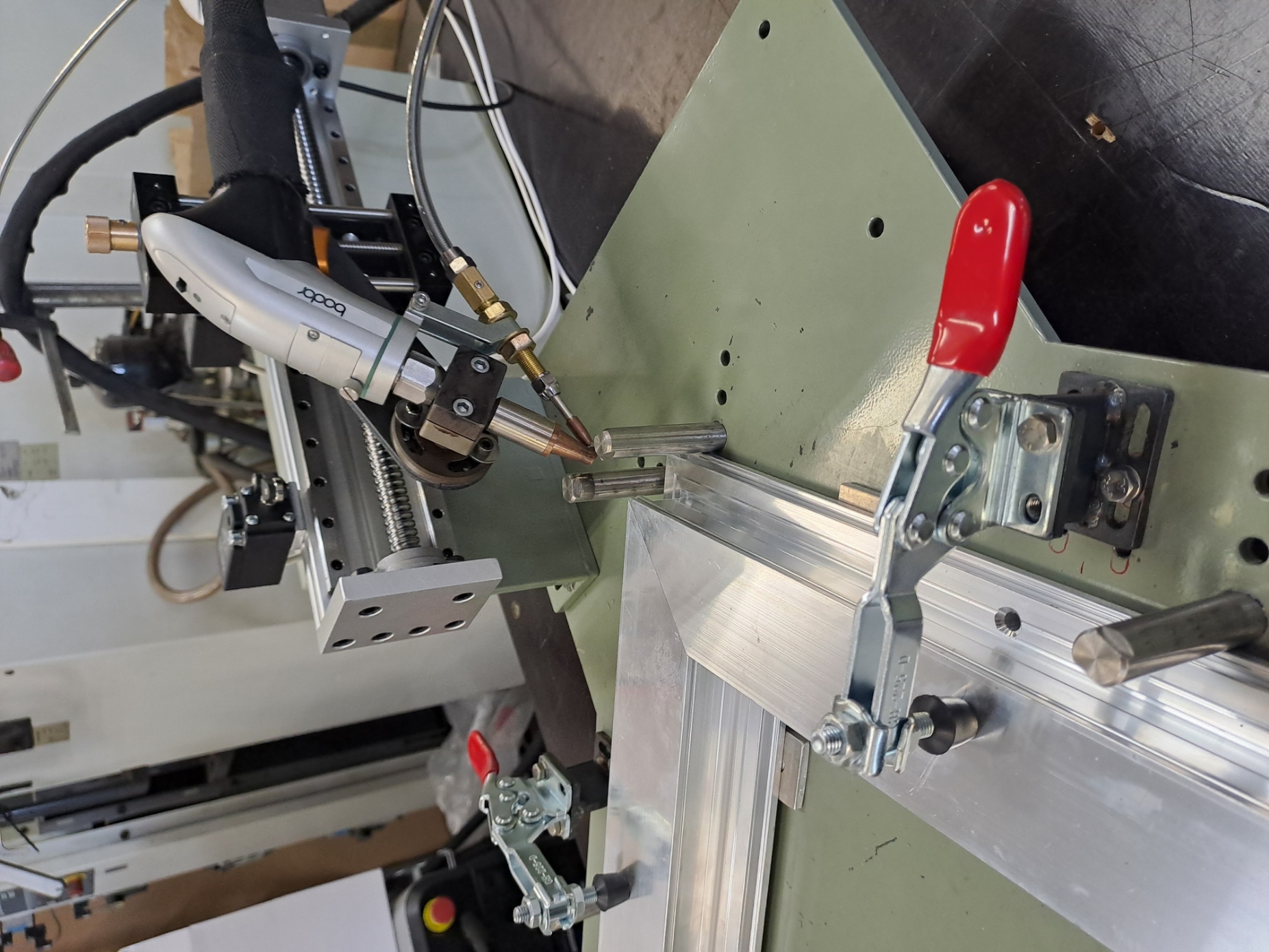 Automated laser welding at Bramar